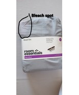 Microfiber Solid Sheet Set King Size - Room Essentials (Has Bleach Spot) - $6.84 CAD