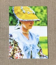 Colonial Williamsburg Womens Fashion Blank Note Card with Envelope Scrap... - £1.95 GBP