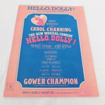 Hello Dolly Sheet Music Carol Channing Vintage 1963 Stewart Herman Musical - £4.66 GBP