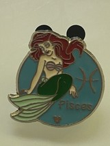 Little Mermaid Ariel Pisces Zodiac Individual Pin Disney Park Trading Pins - £3.87 GBP