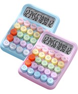 Two-Piece Adorable Desk Accessories Calculator For Women, Featuring A Large - £35.56 GBP