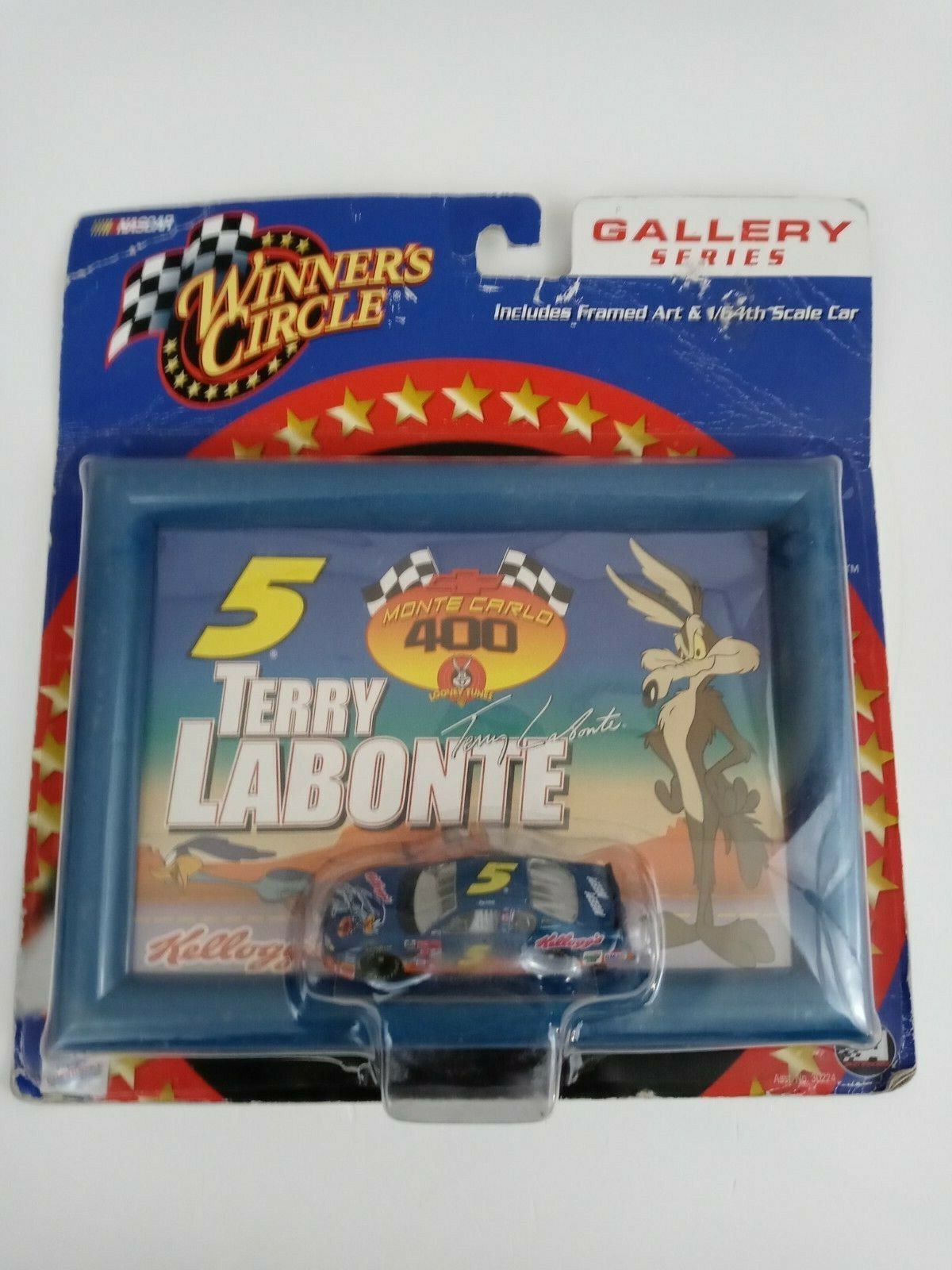 2001 Nascar Winners Circle Terry Labonte Gallery Series #5 Kellogg&#39;s Art... - $5.81