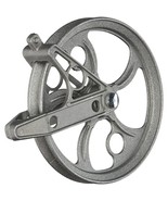 Strata Clothesline Pulley - 5.5&#39;&#39; Heavy Duty Metal, Rustproof Silver for... - $25.04