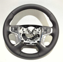 New OEM Black Leather Wrap Steering Wheel 2016-2023 L200 Pajero Sport 44... - $292.05