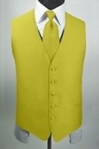 Brand New Luxury Herringbone 3 Vest and Necktie Set - $148.50