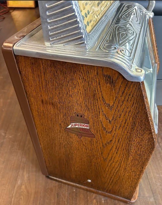 Caille Superior Deluxe 5c 4 Reel Slot Machine Circa 1930's Item image 6