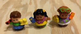 Mattel Fisher Price 2008 Tourist Lot of 3 Little People - £12.49 GBP