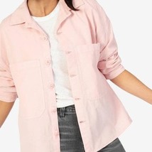 Kut From The Kloth Dusty Pink Womens Cotton Button-Down Shirt Size XS Ne... - £26.80 GBP
