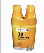 Twin Pack Walgreens 30 Hydrating Broad Spectrum SPF 30 5.5 oz each Exp. ... - $11.48 CAD