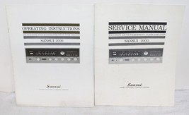 Vintage Sansui 2000 Stereo Receiver Operating Instruction Manual &amp; Schem... - $59.99