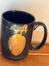 Black w Gilt University of Wisconsin Madison Ceramic Coffee Cup Mug – 4.... - $13.09