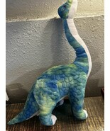 Wild Republic Brachiosaurus Plush Tie Dyed Stuffed Animal Blue/Green/Yel... - $170.11 MXN