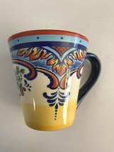 Euro Ceramica ~  Zanzibar Collection ~ Vibrant Earthenware ~Mug ~ Set of 4 - £18.61 GBP