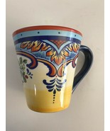 Euro Ceramica ~  Zanzibar Collection ~ Vibrant Earthenware ~Mug ~ Set of 4 - $23.76