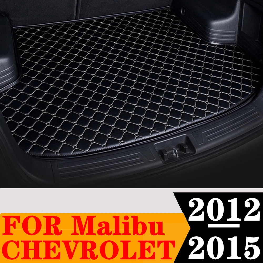 Car Trunk Mat For Chevrolet Malibu 2015 2014 2013 2012 Rear Cargo Liner ... - £37.74 GBP