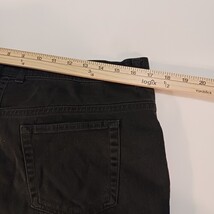 Gloria Vanderbilt Jeans Women's 14 Long Black Jeans 34x26 1/2 Measured image 7