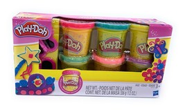 Play-Doh Sparkle Compound Collection 6 colors and 2 cutters Age 3+ A5417 - $14.84