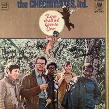 The Checkmates, Ltd. signed album cover  - £313.45 GBP