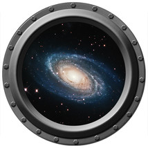 Spiral Galaxy - Porthole Wall Decal - £11.01 GBP