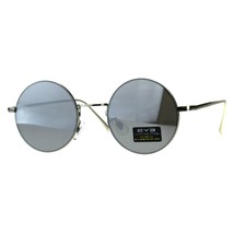 EyeDentification Gafas Sol Unisex Circulares Marco Lente Espejo UV 400 - £8.72 GBP