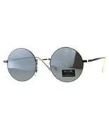 EyeDentification Gafas Sol Unisex Circulares Marco Lente Espejo UV 400 - £8.70 GBP
