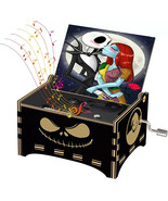 Wooden Music Box Nightmare Before Nightmare before Christmas Decor Decor... - £7.37 GBP