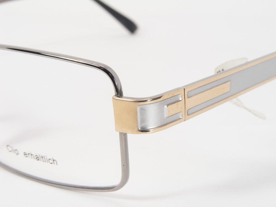 Optik Fleckenstein 4181 1 Silver /Gold UNIQUE RARE EYEGLASSES Titan 53-18-140mm Item image 4