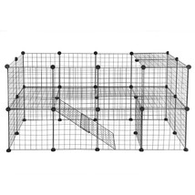 Pet Playpen Cage Two-Storey Bunny Fence Hamster Safe Comfortable For Guinea Pigs - £58.34 GBP