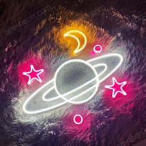 Planet | LED Neon Sign - £126.42 GBP+