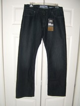 Mens Sz. 32&quot; x 30&quot; Levi Strauss Slim Straight Fit Premium Denim Blue Jeans (NEW) - £17.09 GBP