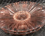 Pair Of Hocking Pink Depression Glass &quot;Old Cafe&quot; Closed Handle 8 1/2 Inc... - $15.84