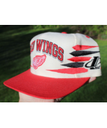 Vintage Loco Athletics hat 1990s Detroit Red Wings wool NHL snapback NEV... - $314.99