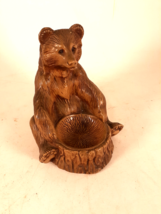 Vintage Still Bank, Ceramic Begging Bear, Very Detailed, 7&quot; tall - £17.62 GBP