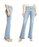 $239 AG Alexxis High Waist Split Release Hem Bootcut Jeans AG 23 Years F... - $177.01 CAD