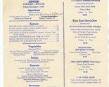Rose Bowl Dining Room Menu 1949 Peachtree Road Atlanta Georgia Glade H P... - $37.62