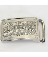 Country Music Western Vintage Belt Buckle  3x2&quot; - $31.06 CAD
