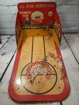 Vintage 1950's All Star Basketball Game Marx-o-Matic For Parts Or Repair Only - $19.79