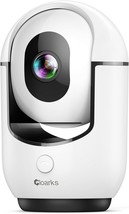 2K Pan/Tilt Security Camera, Wifi Indoor Camera for Home Security with AI Motion - £37.47 GBP