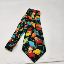 Paws Addiction Garfield Tie Christmas Lights Men&#39;s Tie 56&quot; RN 73469 - £7.94 GBP