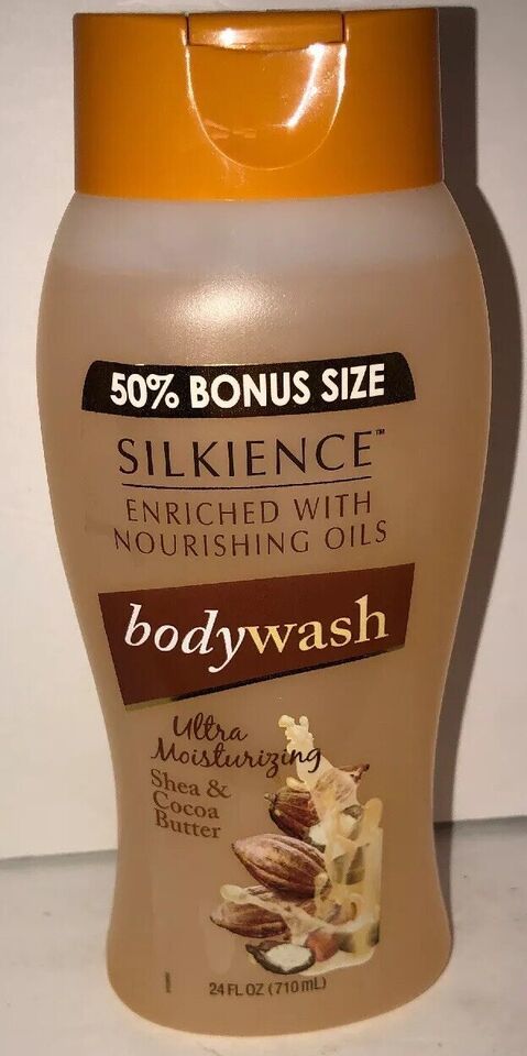 Silkience Moisturizing Body Wash with Shea Butter, 24-oz. Bottle-SHIPS N 24 HRS