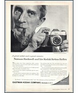 1959 Kodak Retina Reflex Camera PRINT AD Norman Rockwell Photo BX4 - €9,86 EUR 1959 Kodak Retina Reflex Camera PRINT AD Norman Rockwell Photo BX4 - €9,86 EUR