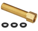 1/2&quot; Ips Faucet Extension Adapter Kits, Brass Extension Nut Fittings, Si... - £15.81 GBP