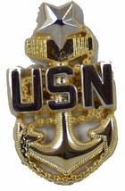 Navy Senior Chief Petty Officer Scpo Lapel Pin Or Hat Pin - Veteran Owned Busine - £4.79 GBP