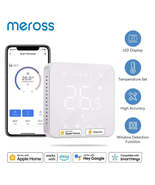Meross HomeKit Wi-Fi Smart Thermostat for Electric Underfloor Heating Sy... - £60.82 GBP+