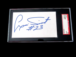 LUIS TIANT #23 YANKEES RED SOX PITCHER SIGNED AUTO VINTAGE INDEX CARD SG... - $49.49