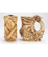 Dragon 2554 3D Figural Ceramic Coffee Mug Tea Cup 6&quot; H 16.9 oz 0.5 L - $44.76 CAD