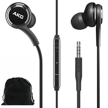 Samsung AKG Earbuds Original 3.5mm in-Ear Headphones with Remote &amp; Mic f... - £22.73 GBP