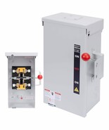 100A Generator Transfer Switch, 24000W Universal Double Throw, Nema 3R C... - $2,105.40 MXN