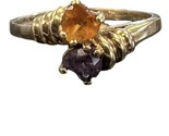 Heart Women&#39;s Cluster ring 10kt Yellow Gold 379002 - $149.00