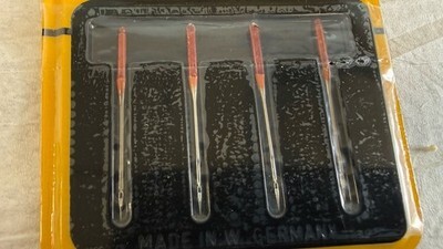 Singer Machine Needles 4 Premium Regular Point Red Band Style 2020 Woven 80/11 Item image 3